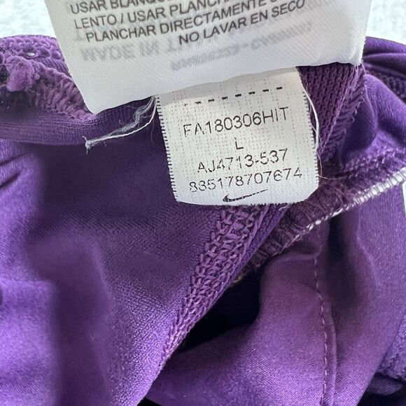 Nike Dri-Fit Shorts Womens XSmallPurple Running Classic Workout Lined Athleisure - Picture 12 of 13